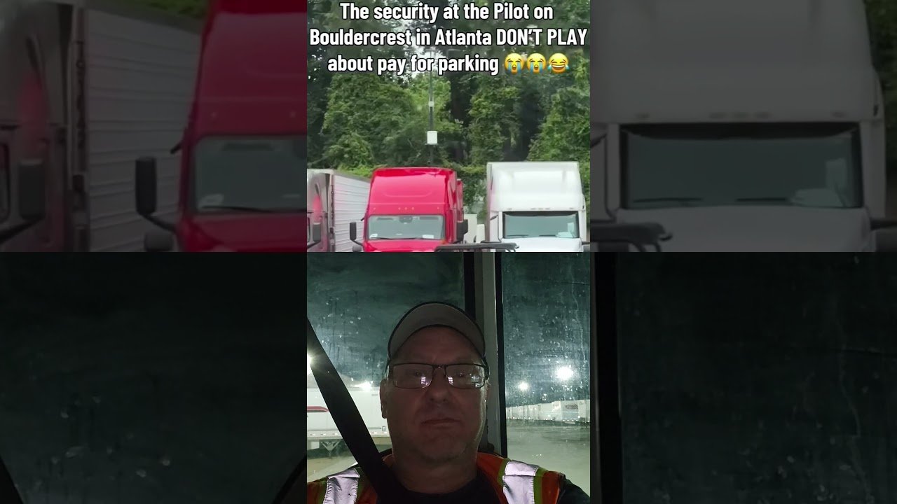 10 ARMED SECURITY GUARDS KEEPING THIS TRUCK STOP CLEAN AND SAFE.