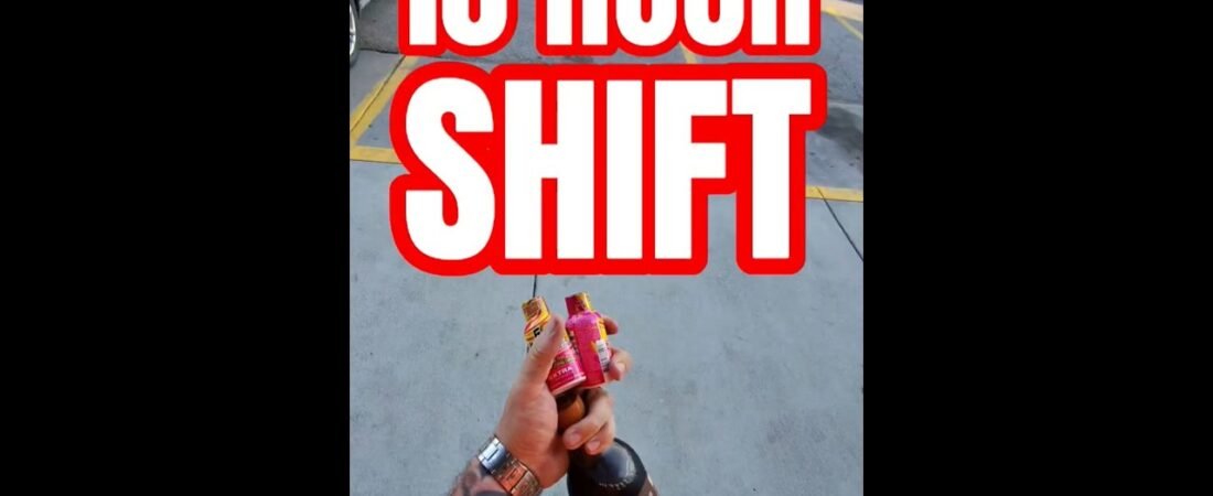 10 HOUR SHIFT PREP. This is nuts, but somebody’s got to do it.