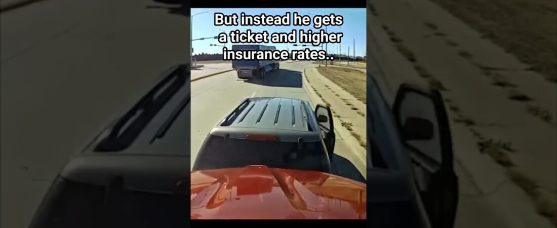 100% THE TRUCKER IS AT FAULT! PROVE ME WRONG.