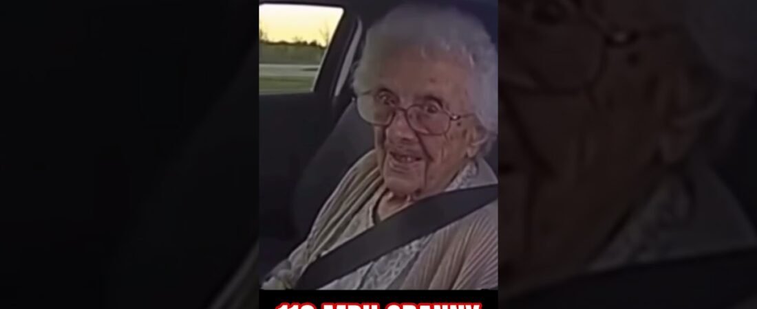 112 MPH GRANNY BUSTED BY THE DOT. Her excuse will shock you!