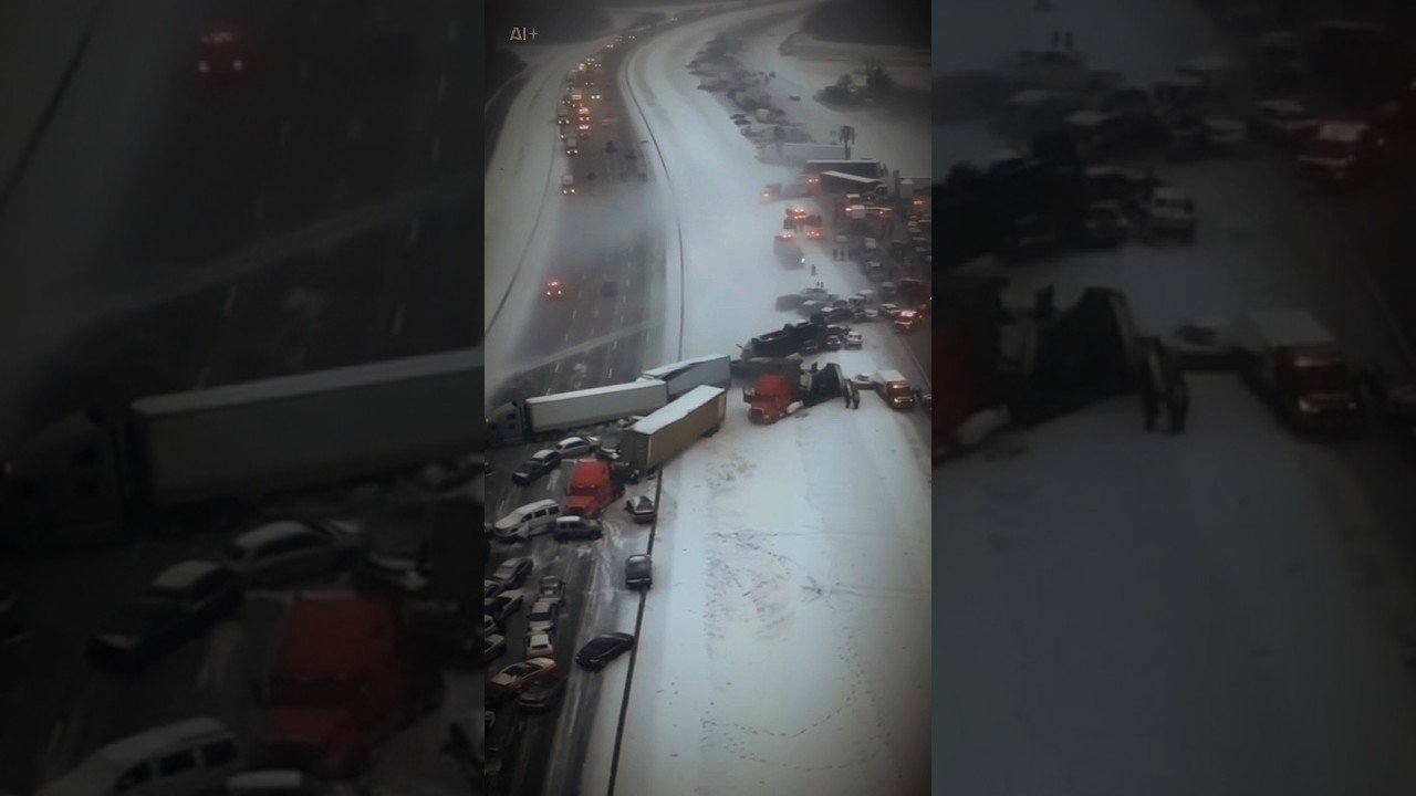 140 VEHICLE PILE UP on interstate 70 Highway. 50 Fatalities and 60 injured!