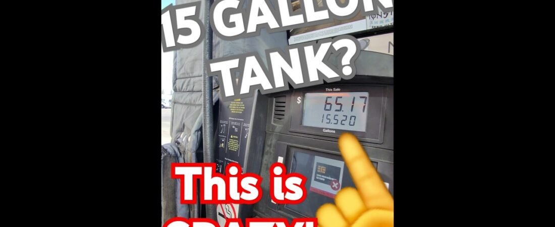 15 Gallon Deisel Big Rig Tank. Semi Trucks are Fuel Efficient for 2025!
