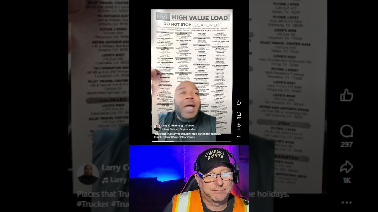 High Value Loads put Truckers at too much risk