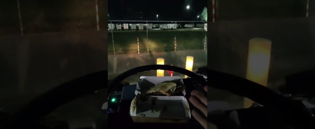 The McRib from McDonalds is back! Truckers love it Part 1
