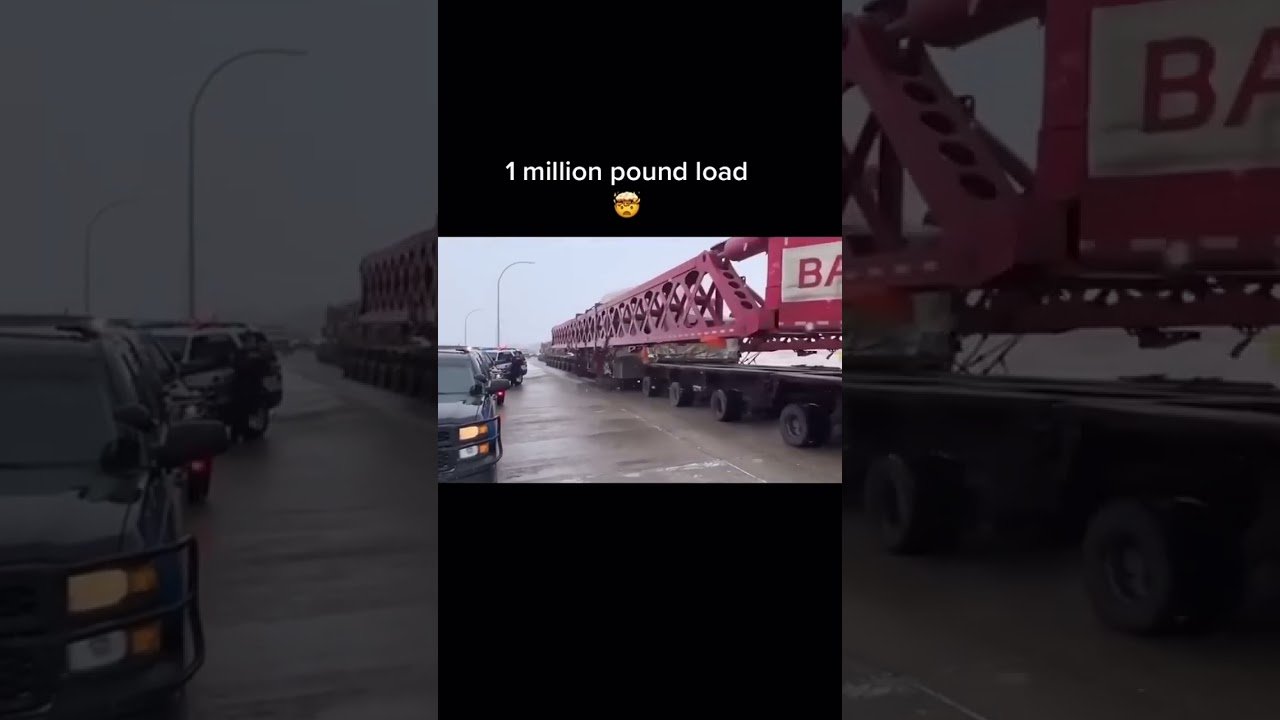 1 MILLION POUND LOAD! How much does this load pay? Would you haul it? Could you haul it?