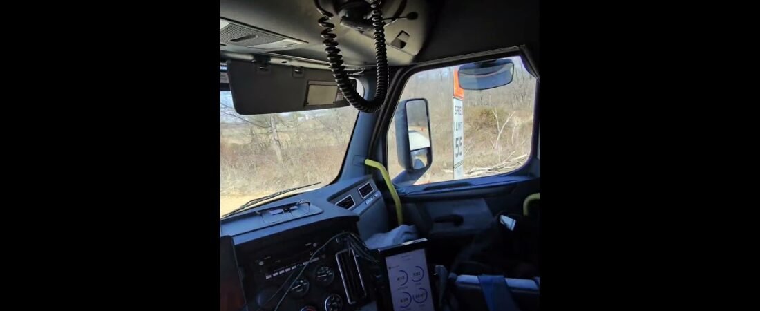 This is AMERICAN TRUCKING! Hang out POV with a Old School Trucker.