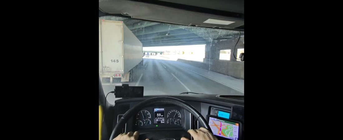 This is AMERICAN TRUCKING! Hang out POV with a Old School Trucker.