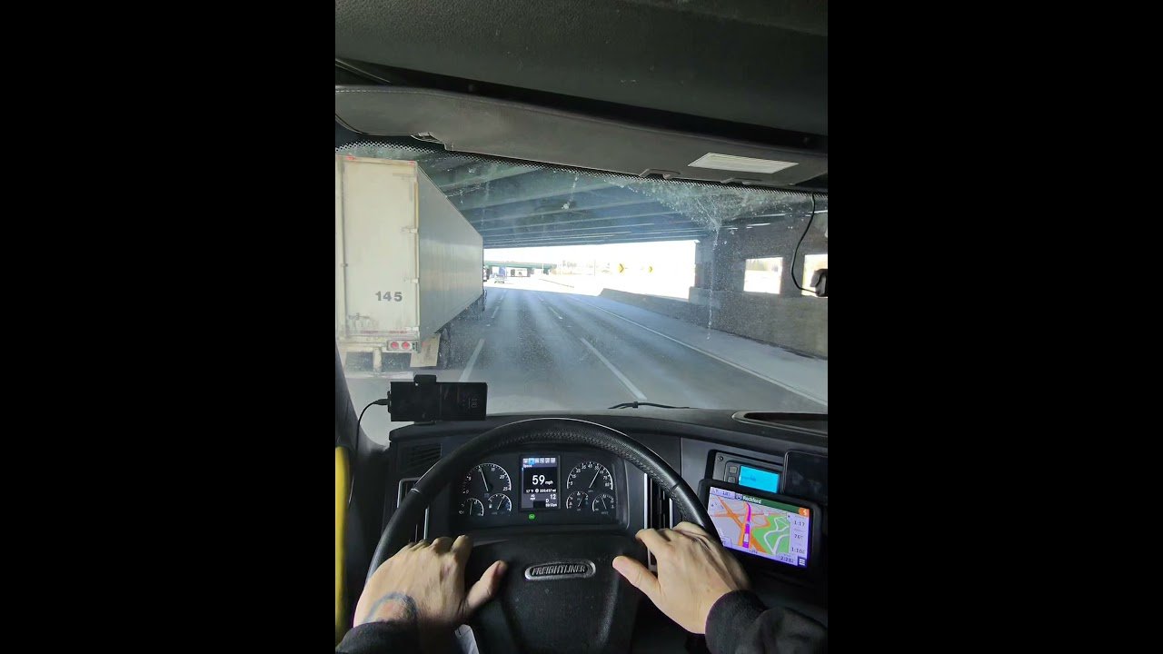 This is AMERICAN TRUCKING! Hang out POV with a Old School Trucker.