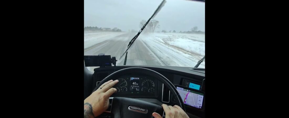 This is AMERICAN TRUCKING! Hang out POV with a Old School Trucker.
