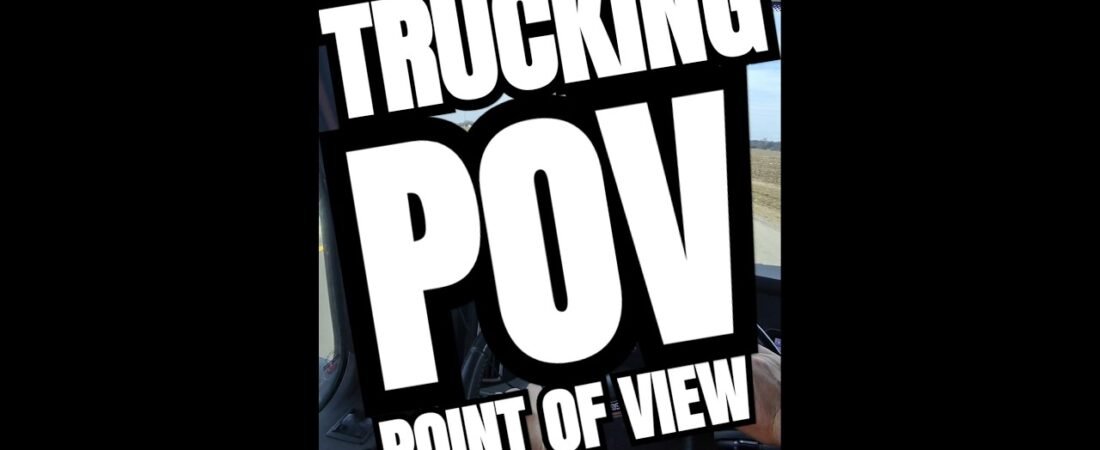 This is AMERICAN TRUCKING! Hang out POV with a Old School Trucker.