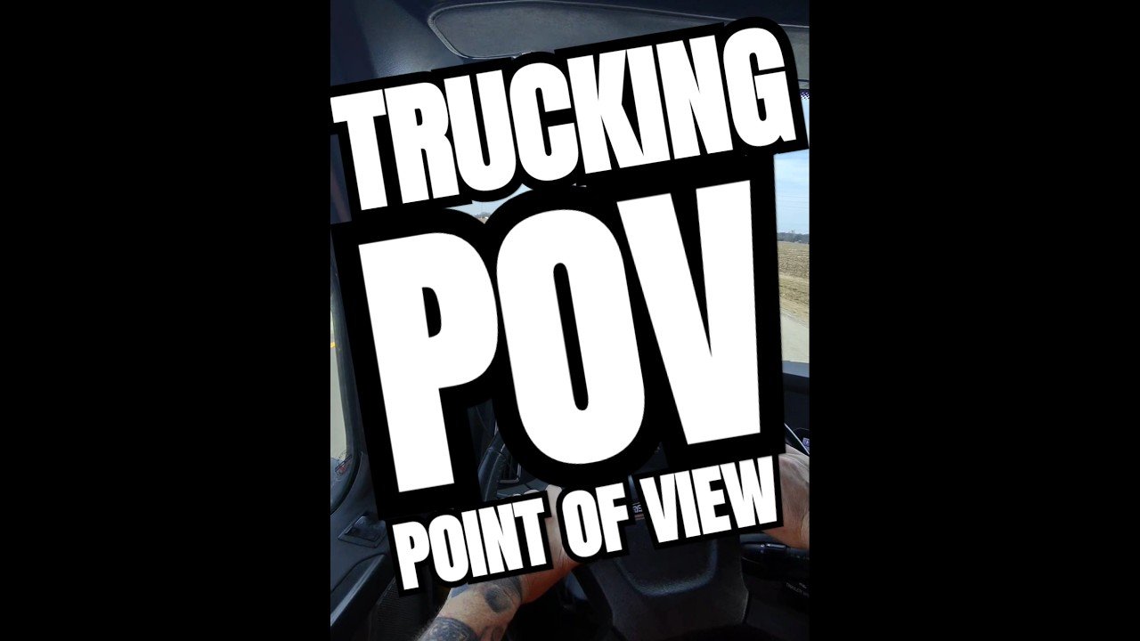 This is AMERICAN TRUCKING! Hang out POV with a Old School Trucker.