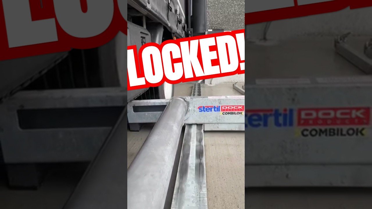 New DOCK LOCK system makes us prisoners in our own trucks.