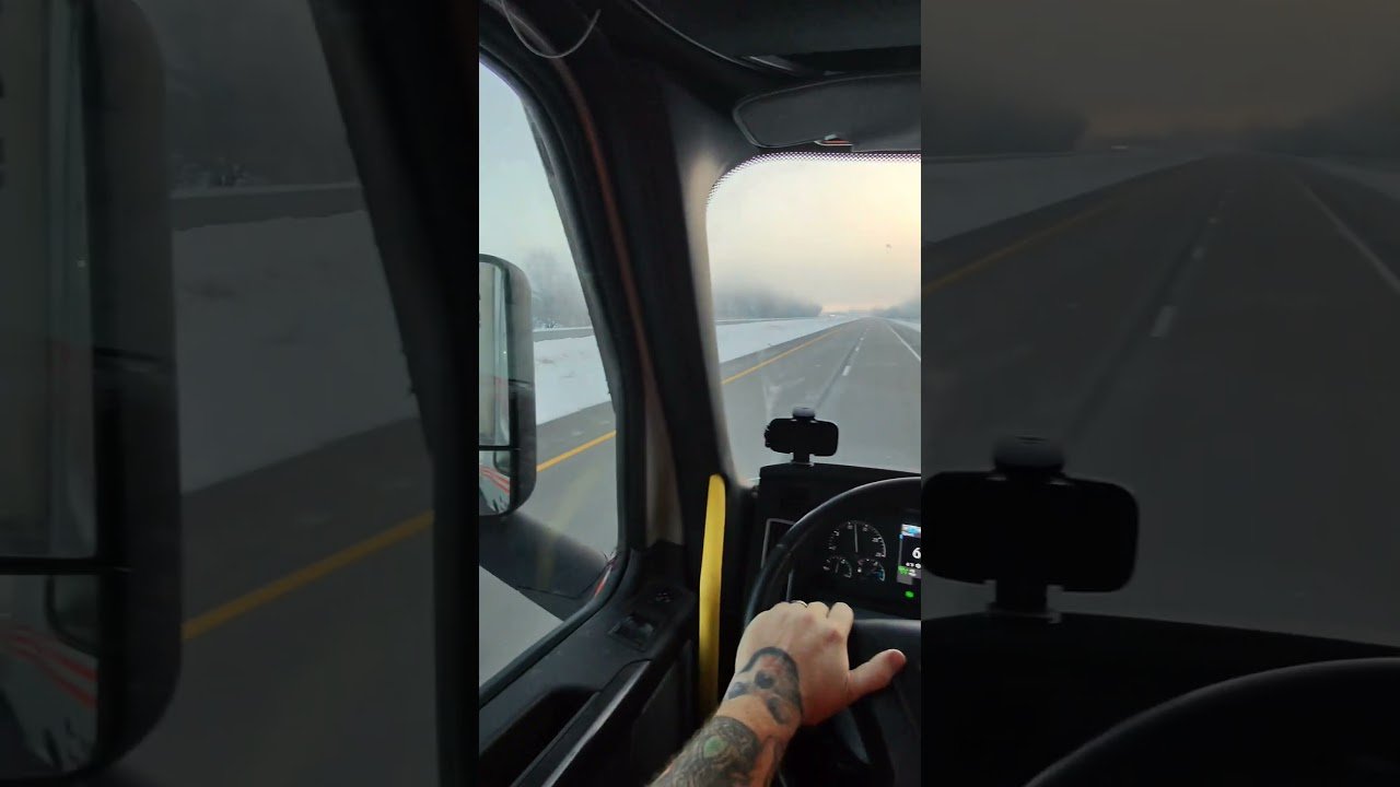 TRUCKING POV. This is Trucking in Real Life #trucking #trucker #shorts #metaglasses