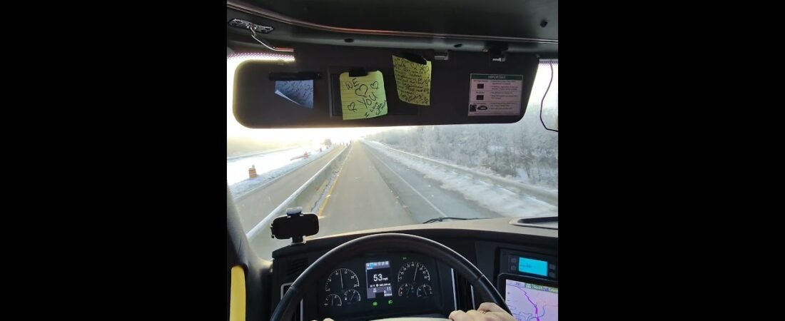 TRUCKING POV. This is Trucking in Real Life #trucking #trucker #shorts #metaglasses