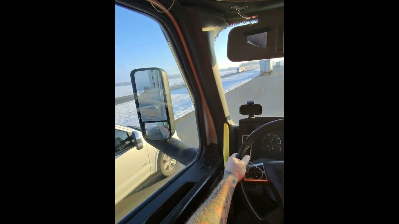 TRUCKING POV. This is Trucking in Real Life #trucking #trucker #shorts #metaglasses