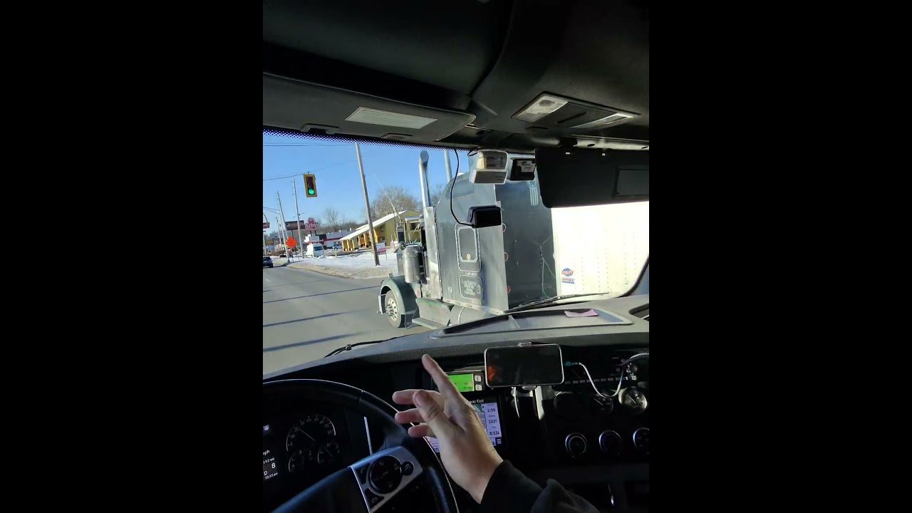 TRUCKING POV. This is Trucking in Real Life #trucking #trucker #shorts #metaglasses