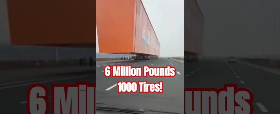 6 million Pounds and HEAVY HAULERS still can’t stay out of the left lane. Even in China!