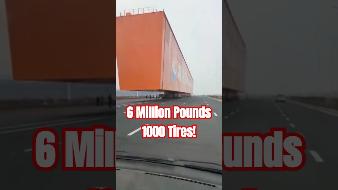6 million Pounds and HEAVY HAULERS still can’t stay out of the left lane. Even in China!