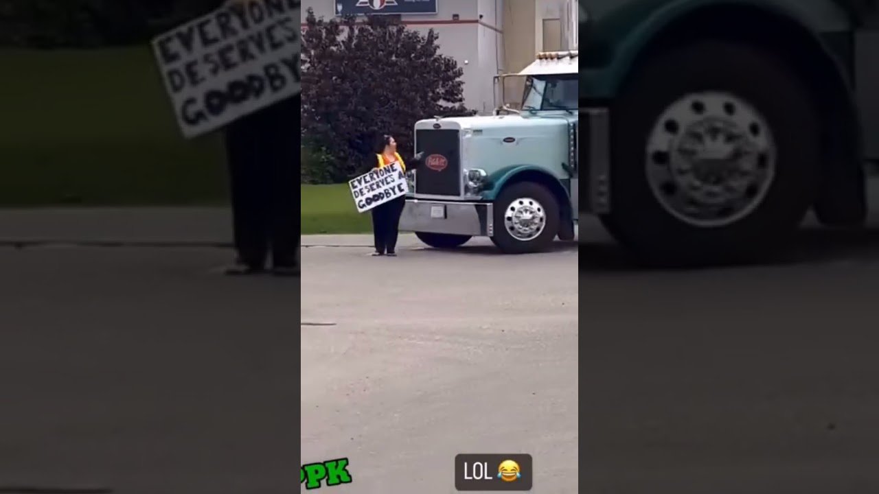 I’d like to buy that trucker a beer!