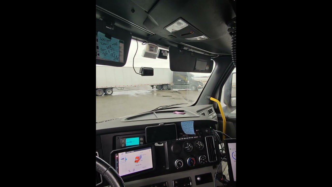 Another day, another dollar. Hang out with a trucker and make a new friend.