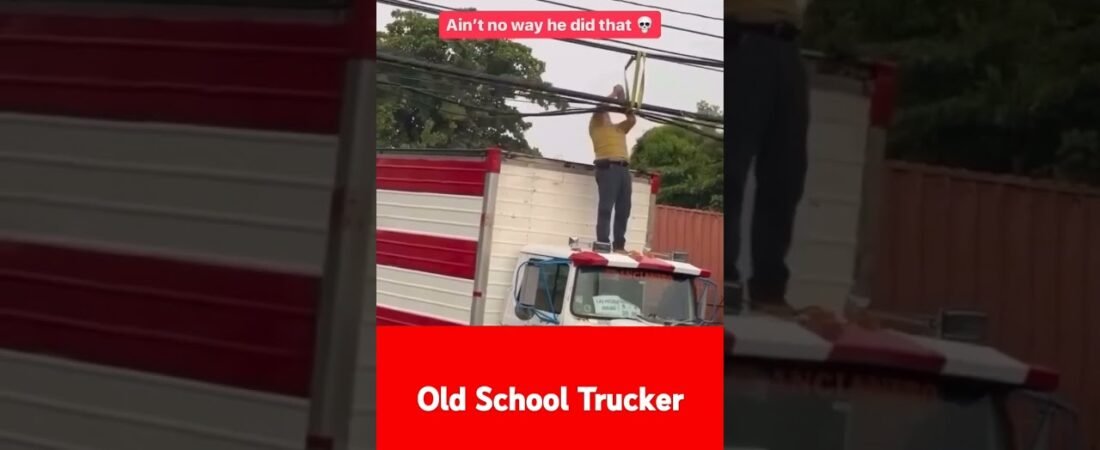 Old School Truckers ain’t afraid of Nuthin’!