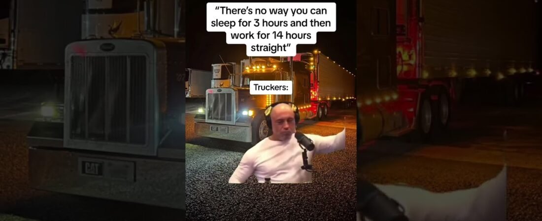 Where there’s a will, there’s a way! Truckers make the impossible, possible.