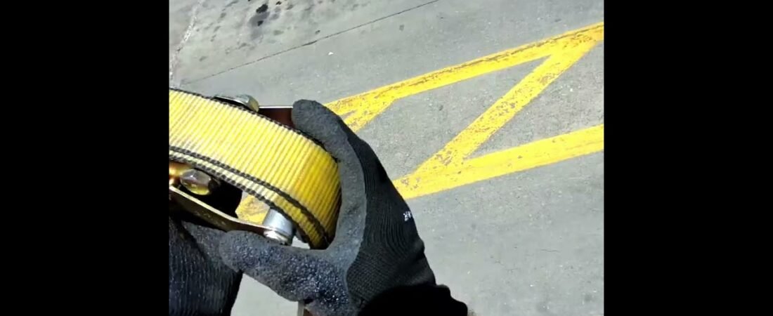 This is a STRAP NIGHTMARE! Don’t let this happen to you. Always put your straps away right.(1)