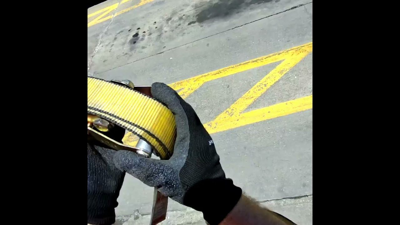 This is a STRAP NIGHTMARE! Don’t let this happen to you. Always put your straps away right.(1)