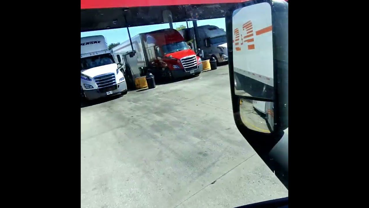 Trucker shows you how to find that perfect parking spot at the Truck Stop. This driver knows!(2)