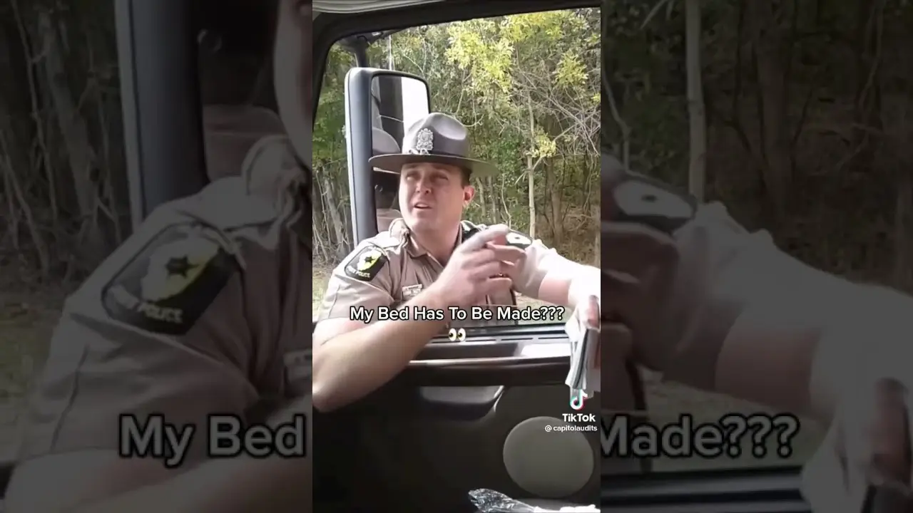 Make my bed or go to JAIL? DOT Laws are getting out of hand. You won’t belive how this ends.
