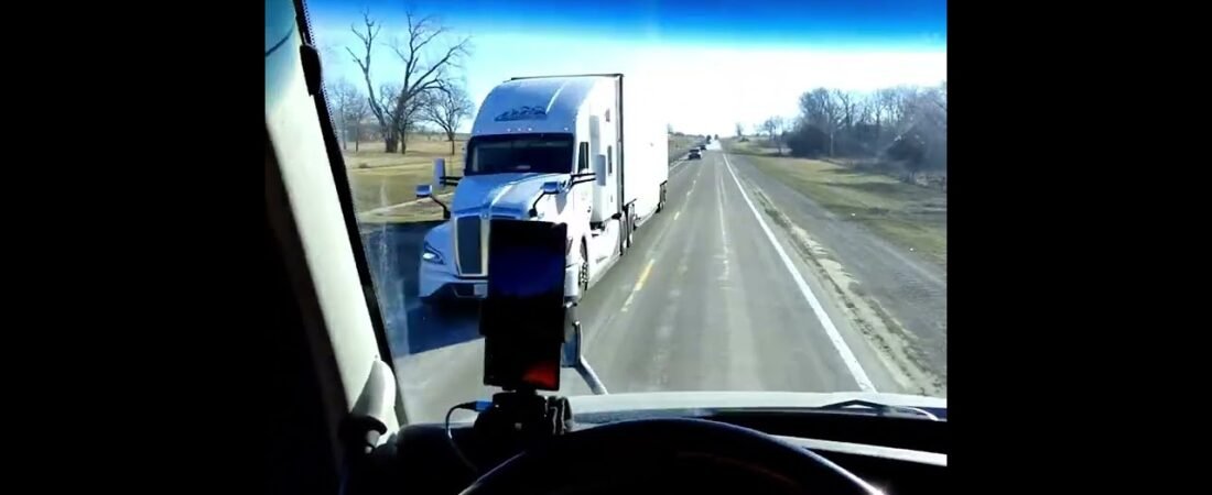Hang out with me for 30 seconds as I drive down the highway in a Big Rig. Life as a Trucker