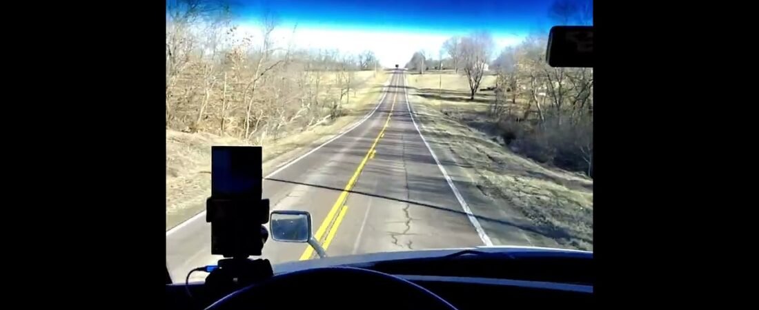 The SCARIEST DETOUR in America!! Trucker almost crashes over and over, trying to survive this road.