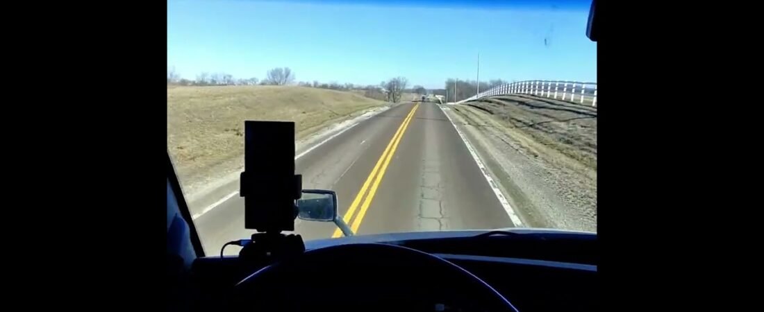 The SCARIEST DETOUR in America!! Trucker almost crashes over and over, trying to survive this road.