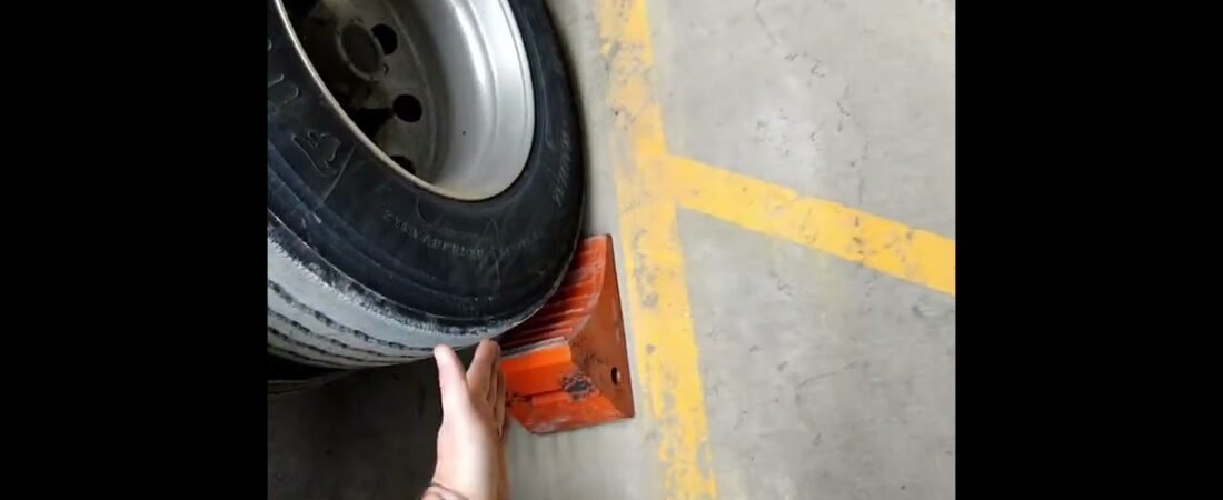 Real Trucker explains the difference between a Trailer Chock and a Trailer lock. Don’t be confused.