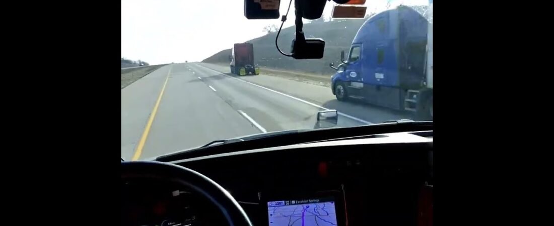 Take a minute and see what life on the open road as a big rig trucker looks like and pretend. (5)