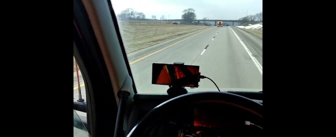 Take a minute and see what life on the open road as a big rig trucker looks like and pretend. (5)