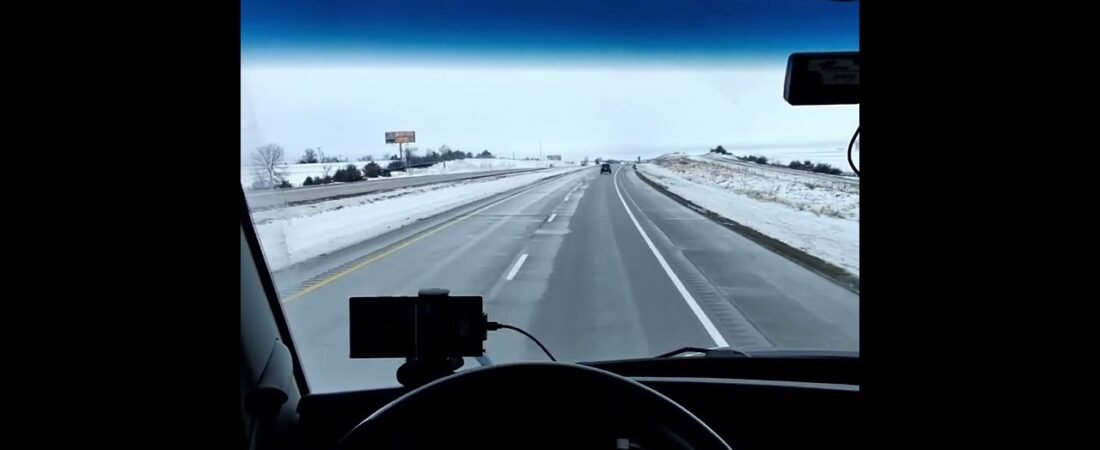 Big Rig Driver enjoys the calm before the next storm. Another day, another problem. #TruckerLife(4)