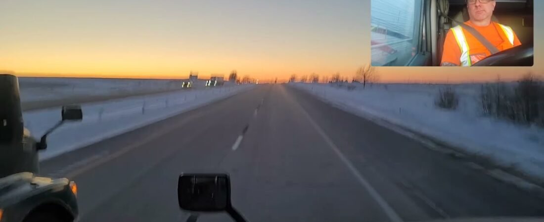 Hang out with a Real Semi Truck Driver as he drives across the country in a Semi Truck.(2)