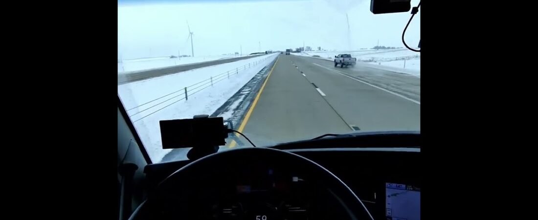You couldn’t handle this BLIZZARD. It takes a highly skilled Trucker to handle a big rig in the snow