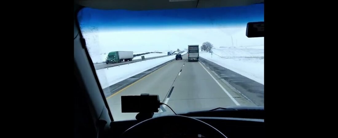You couldn’t handle this BLIZZARD. It takes a highly skilled Trucker to handle a big rig in the snow