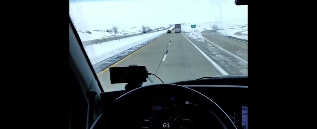You couldn’t handle this BLIZZARD. It takes a highly skilled Trucker to handle a big rig in the snow