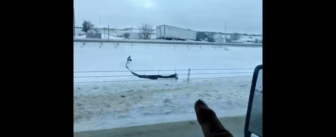 Crashes and Wrecks Everywhere This BLIZZARD is horrible. Semi Trucks Flupped and Smashed HWY 80 Iowa