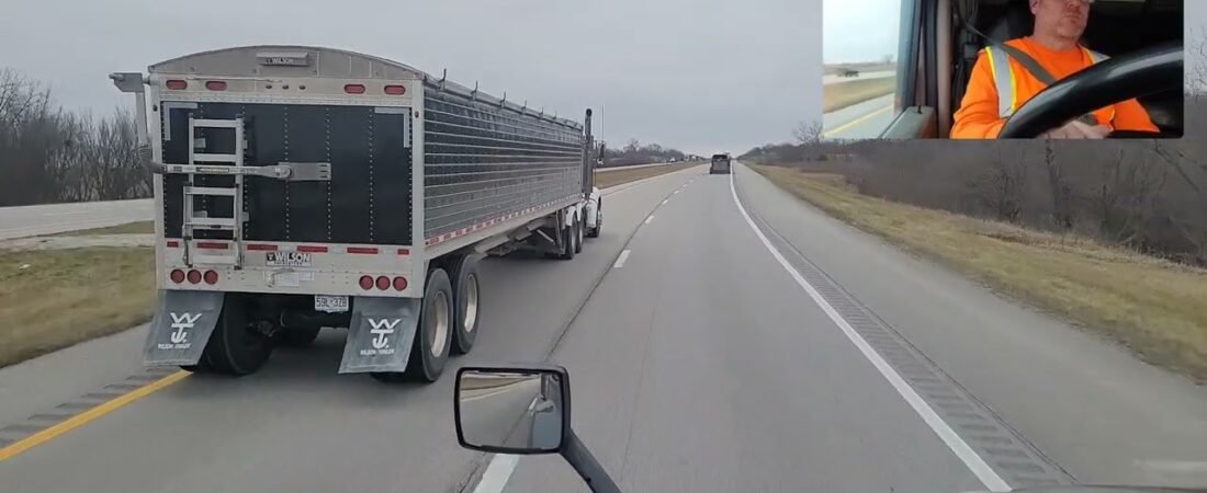 This Trucker Drives Everyday to feed his wife and children like a Real American Family Hero.(2)