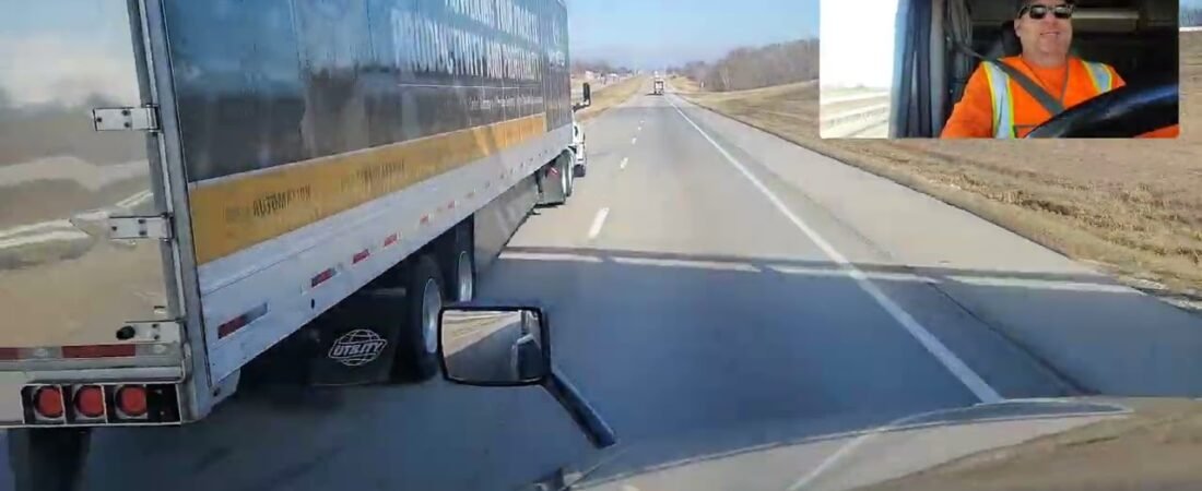 This Trucker Drives Everyday to feed his wife and children like a Real American Family Hero.(1)