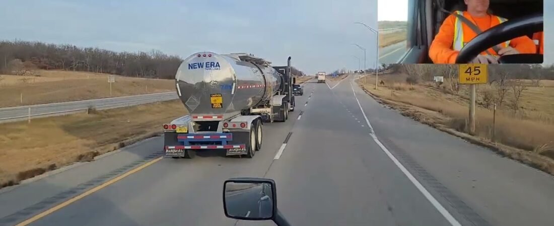 Hang out with a Real Semi Truck Driver as he drives across the country in a Semi Truck.(1)