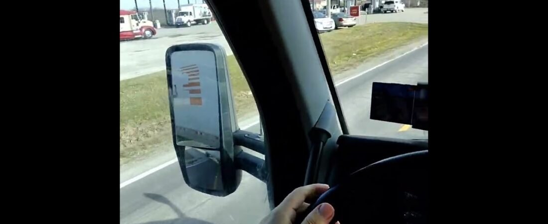 Trucker alone in the open road making this country great and feeding his little family.