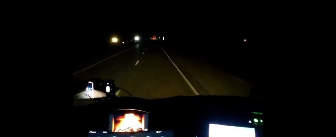 Late Night Ride in a Big Rig. Truckers Know How To be Romantic and Amazing at the same time (5)
