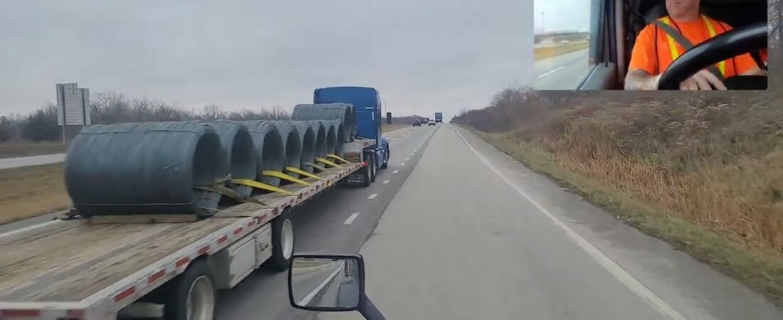 Hang out with a Real Semi Truck Driver as he drives across the country in a Semi Truck.