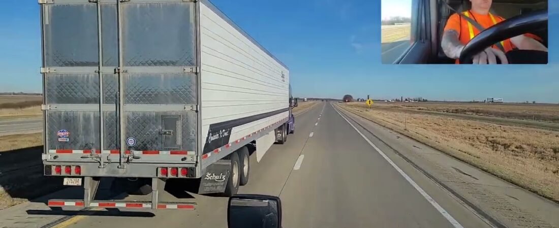 Hang out with a Real Semi Truck Driver as he drives across the country in a Semi Truck.(2)