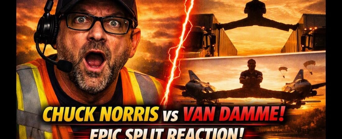 Chuck Norris vs Van Damme — The EPIC SPLIT Showdown!
